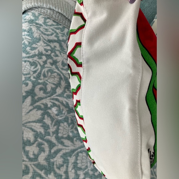 ❤️ NOV. 3 DAY SALE❤️NWT BRIGHTON. LOVE&JOY TOTE-LARGE OPEN CANVAS HOLIDAY BAG - Picture 8 of 9